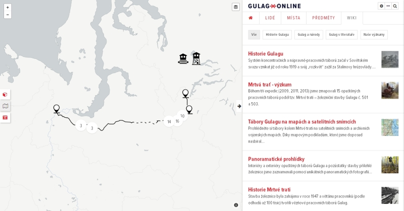 Wikiportál na stránkách Gulag online